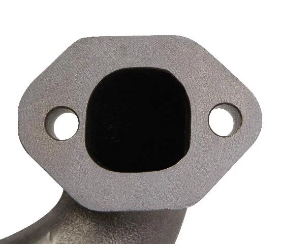 Flowtech Rams Horn Exhaust Manifolds - Natural Uncoated - 11704-RFLT
